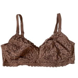 Lace Bralette in Brown